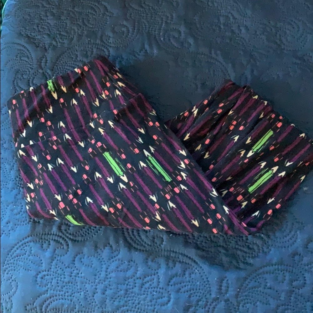 LulaRoe Navy blue pencil leggings